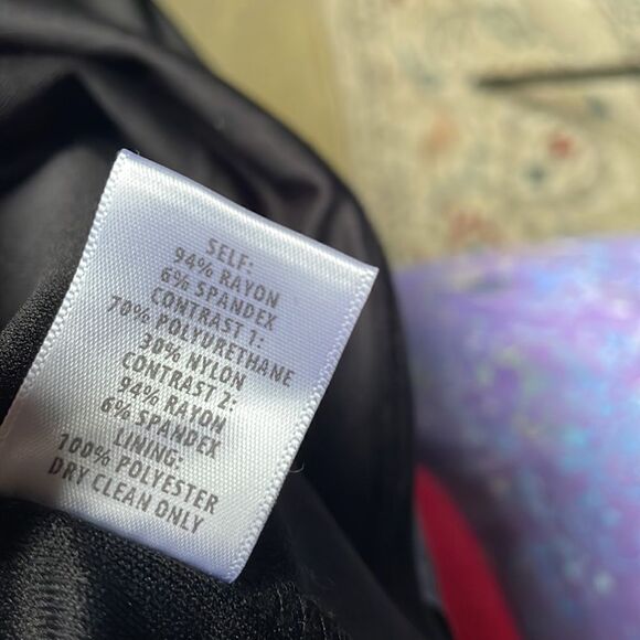 REVOLVE Bailey 44 Musical Montage Black Split Sleeve Faux Leather Dress (XS) - Picture 13 of 16